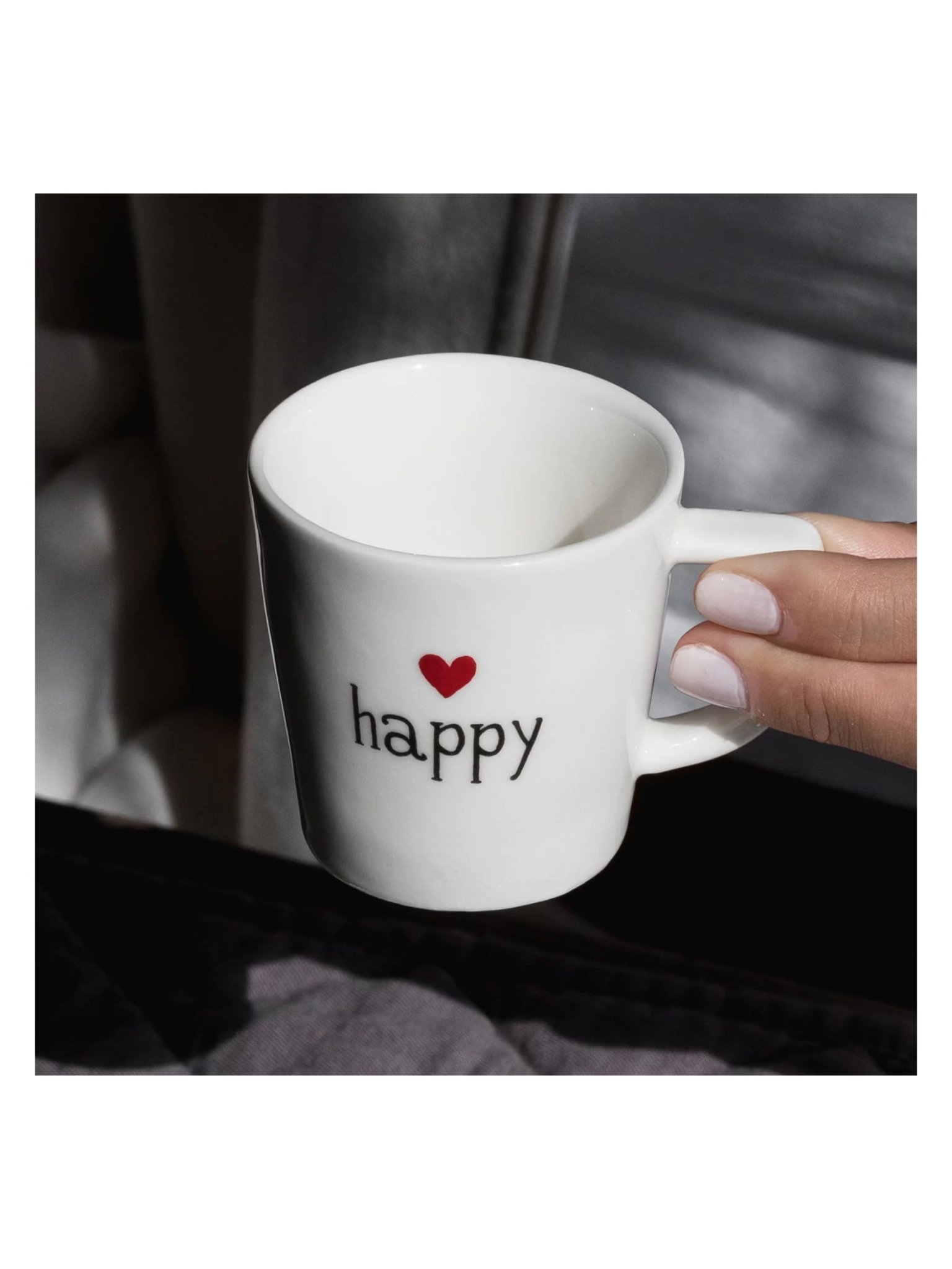 Set 2 Tazzine Espresso “Happy” - Simple Day - Odissea, dal design al foodie